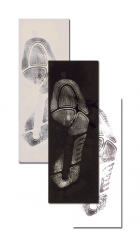 5"x14" Rubber/Gelatin Footprint Lifter