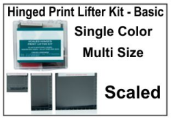 Hinged Print Lifter Kit - Basic - Single Color, Multi Size - Scaled