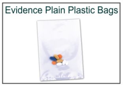 Plastic Evidence Bags - Plain