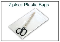 Plastic Evidence Bags - Ziplock 