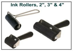 Fingerprint Ink Rollers / Brayers