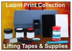 Latent Print Collection, Lifting Tapes, Gel Lifters, Etc.
