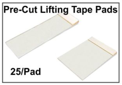 Latent Print Lifting Tape Pads - Precut