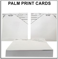 Palm Printing Record Cards