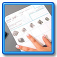 Inkless Fingerprint Pad, 2.25 X 1.75, Black, 3-pack — Sapphire Purchasing