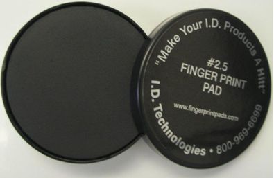 2 inch Diameter Ceramic Pocket Fingerprint Pad