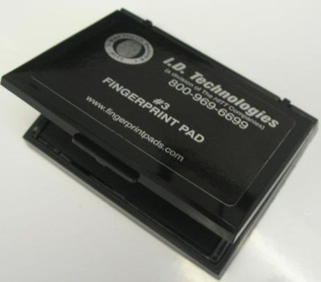 Fingerprinting Ink Pad