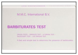 Barbiturates Test (Kit C)
MMC BAR Barbiturates Test - 10 ampoules/box