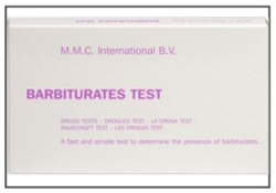 Barbiturates Test (Kit C)
MMC BAR Barbiturates Test - 10 ampoules/box