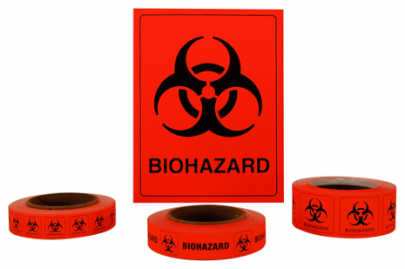 Biohazard Labels and Tape