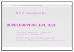 MMC Buprenorphine Test
BUPR 0270 MMC Buprenorphine Test - 10 ampoules/box