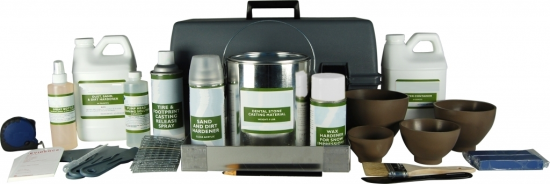 Advanced Tire and Footprint Dental Stone Casting Kit