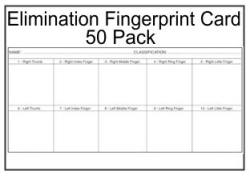 Fingerprint Elimination Pad
CRDELIM 50 Pack, Fingerprint Elimination Pad/Cd