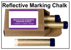 Reflective Evidence Marking Chalk