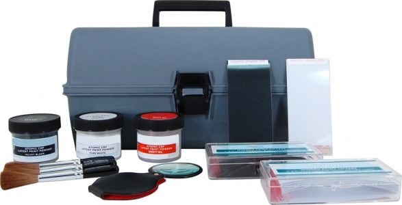 Basic 3 Standard Latent Print Kit - Hinged Lifters