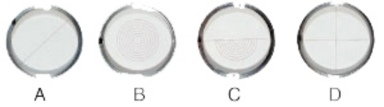 Crosshair Disc (two crossing lines)