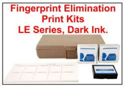 Elimination Print Kits
CKFPEP LE, Law Enforcement Dark Ink Pad Elimination Print Kit