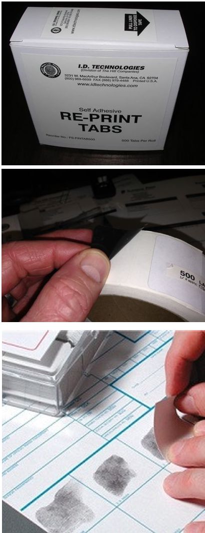 Re-Print Tabs