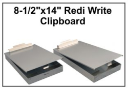 8-1/2"x14" Redi Write-On Clipboard