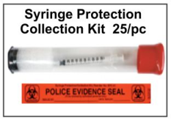 25 Kit/Case Syringe Protection/Collection Kit