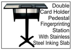 Pedestal Fingerprint Station