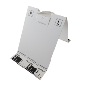 EVI-PAQ Disposable ID Tents - White