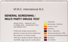 MMC General Screening/Multi-Party Drug Test - 10 ampoules/box