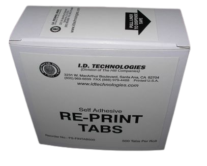 Re-Print Tabs